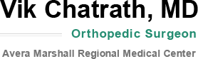 Vikram Chatrath, MD - Orthopedic Surgeon - Avera Marshall Regional Medical Center